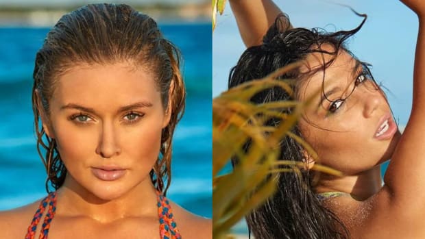 Hunter McGrady and Anne de Paula